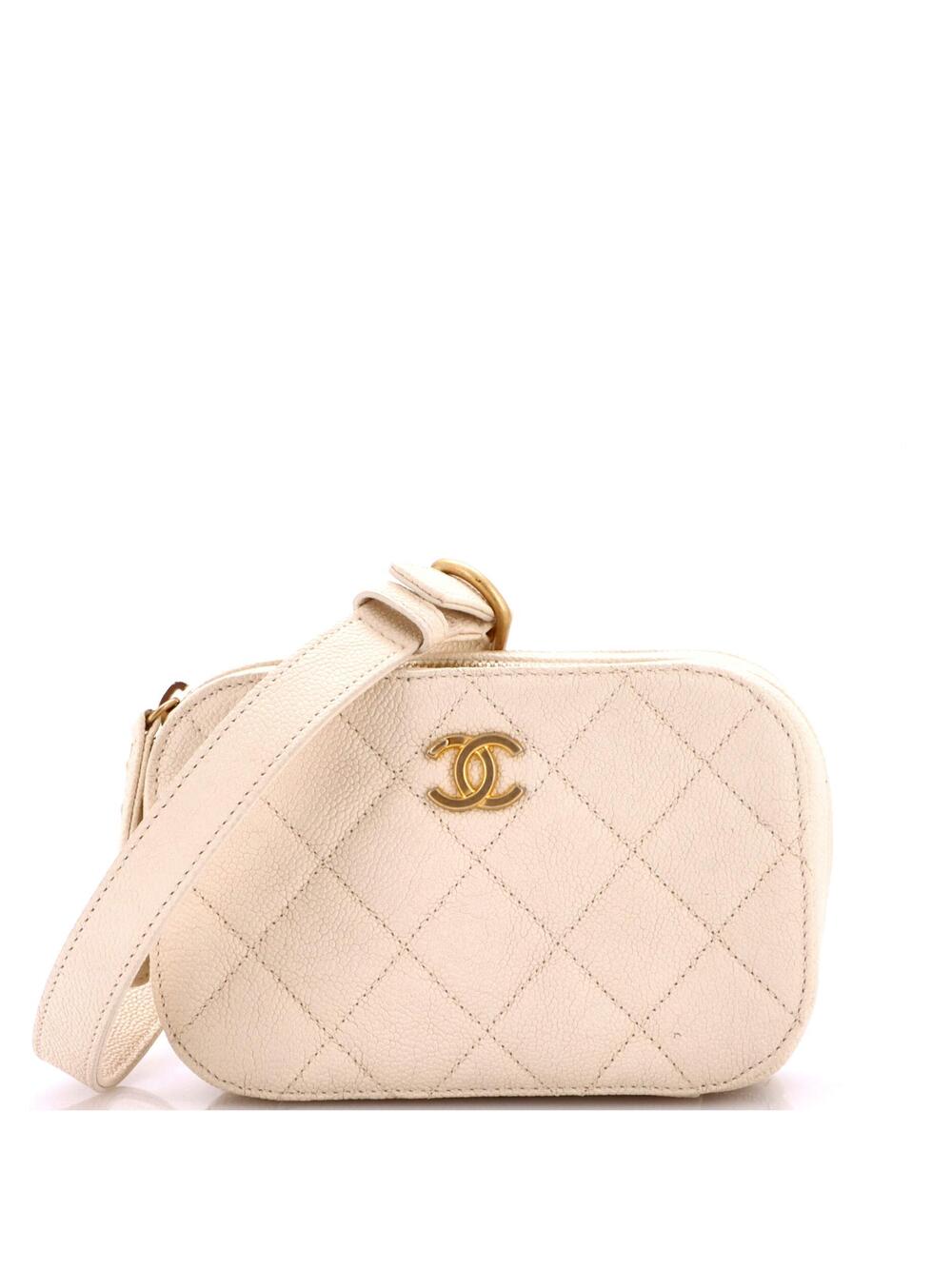 Chanel Zip Around Belt Bag Quilted #296911C26B